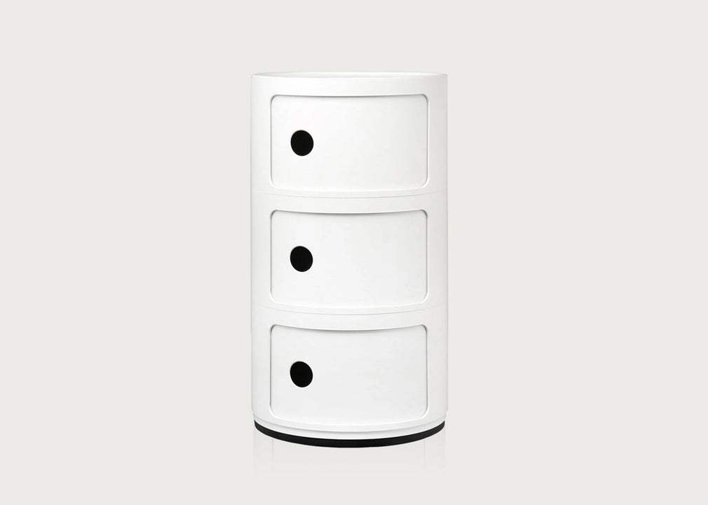 Componibili Cabinet Red / 3 Elements