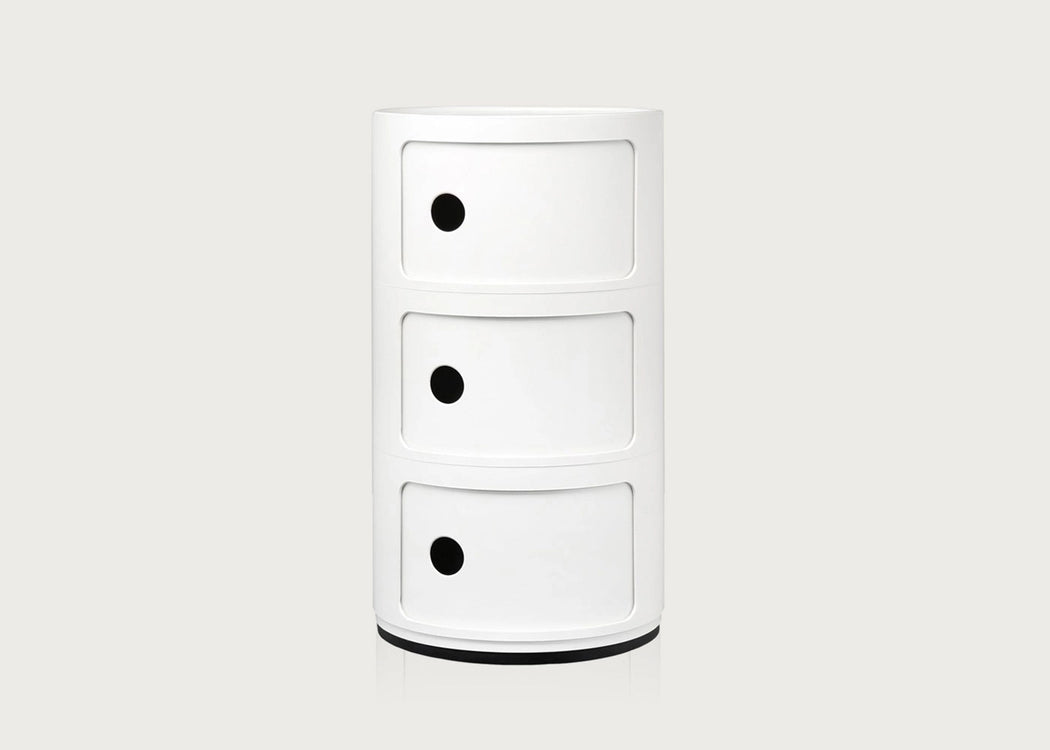 Componibili Cabinet Red / 3 Elements