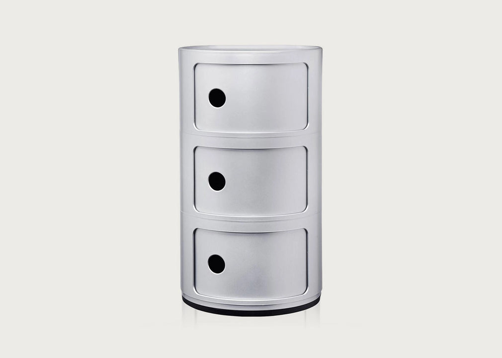 Componibili Cabinet Red / 3 Elements