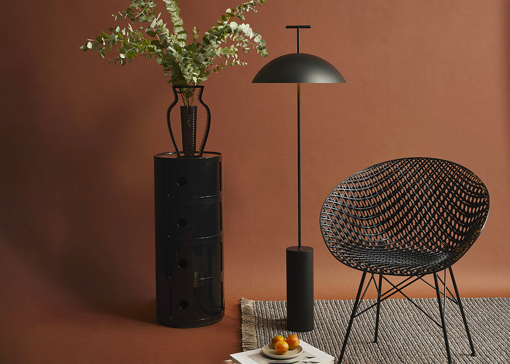 Componibili Cabinet Red / 3 Elements
