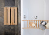Mezza Shower Mat Dark Oak