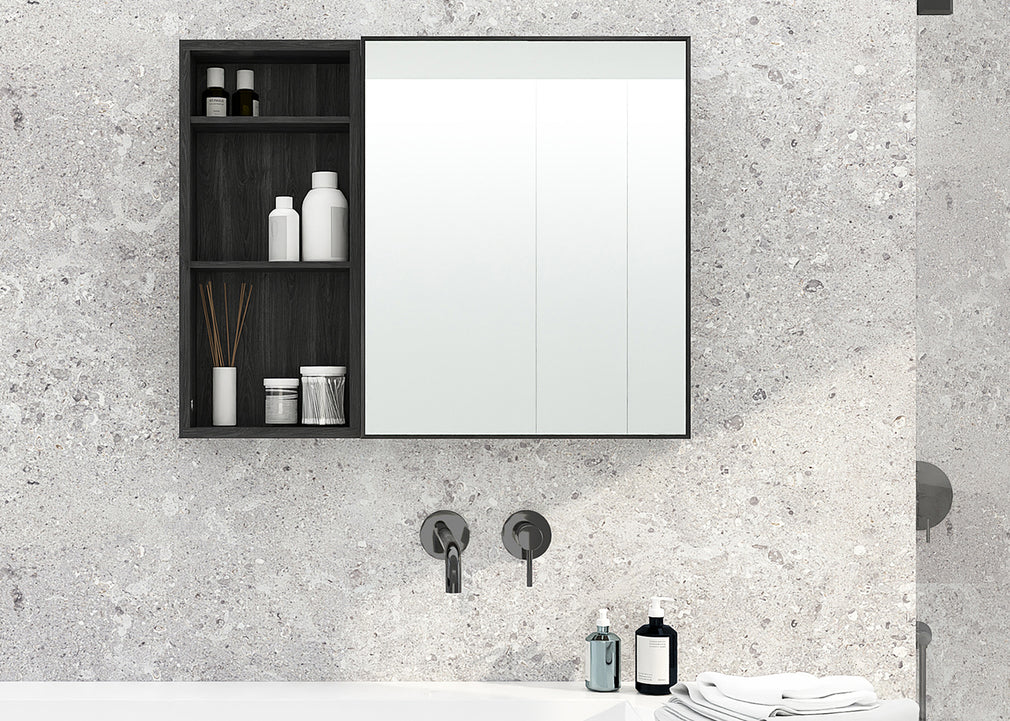 Slimline 550 Bathroom Wall Cabinet Slim Oak