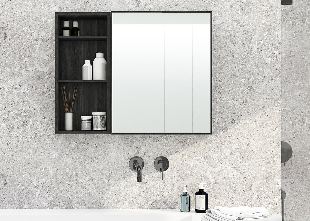 Slimline 550 Bathroom Wall Cabinet Slim Oak