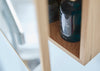Slimline 550 Bathroom Wall Cabinet Slim Oak