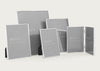 Simple Photo Frame Silver Medium