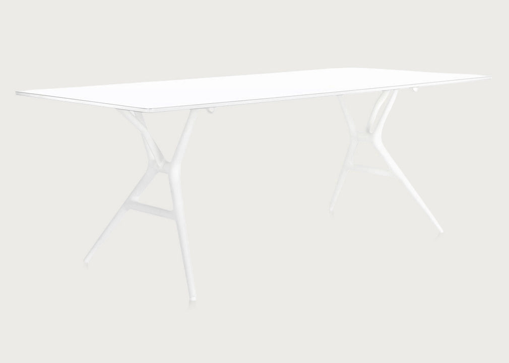 Spoon Desk Black / Small / White