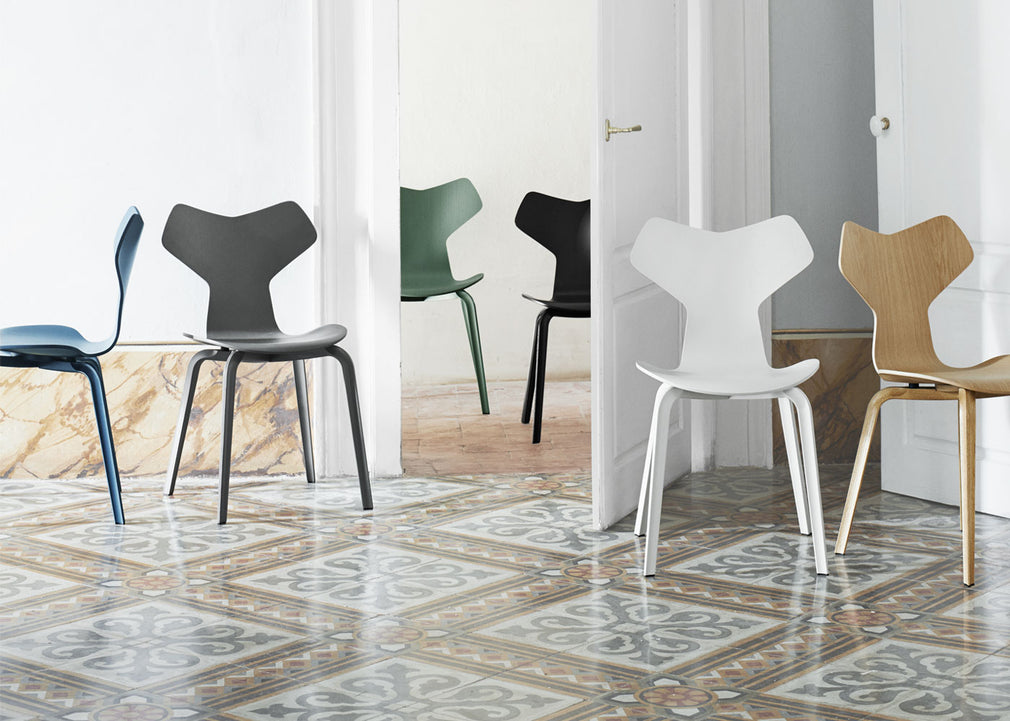 Grand Prix Chair White Ash