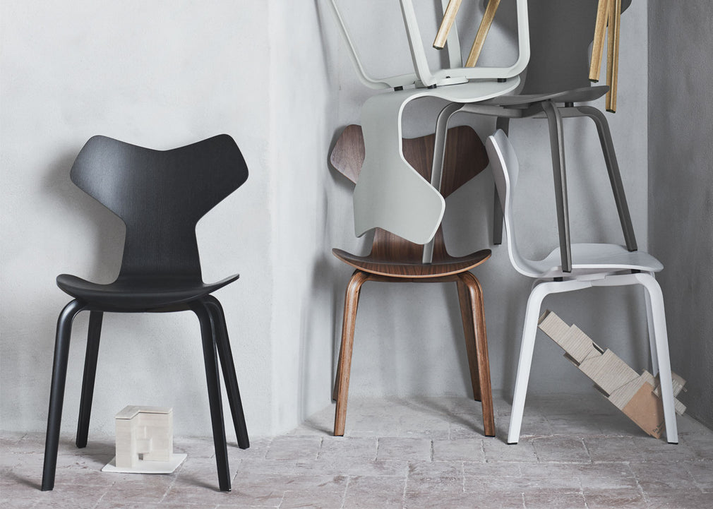 Grand Prix Chair White Ash