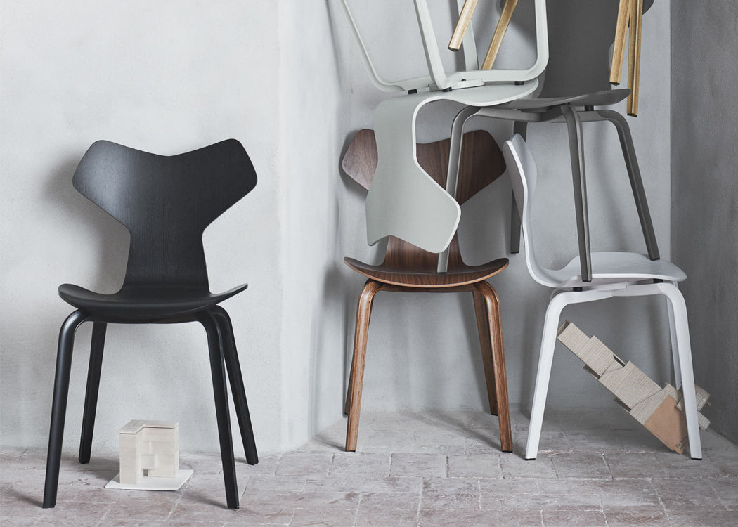 Grand Prix Chair White Ash