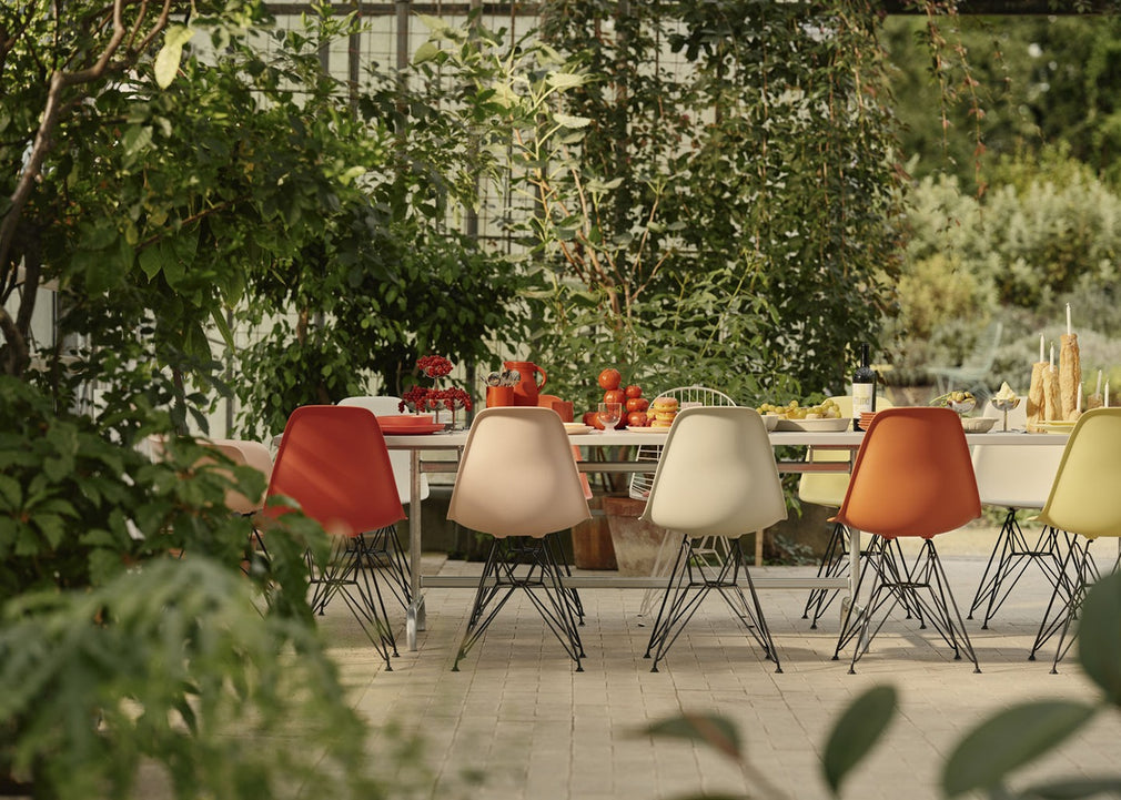 Eames DSR Chair RE Mustard / Chrome