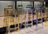 Charles Ghost Bar Stool Crystal