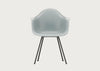 Eames Plastic Armchair RE DAX Ice Grey / Dax Basic Dark Powder