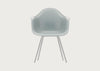 Eames Plastic Armchair RE DAX Ice Grey / Dax Basic Dark Powder