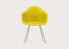 Eames Plastic Armchair RE DAX Ice Grey / Dax Basic Dark Powder