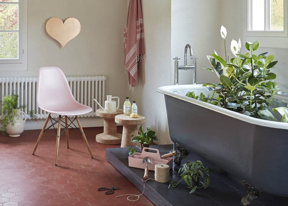Eames DSW Chair RE Ice Grey / DSW Ash Honey