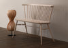 Loveseat Whitened Ash