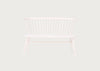 Loveseat Whitened Ash