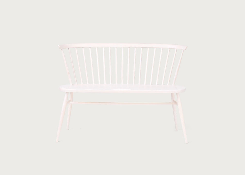 Loveseat Whitened Ash