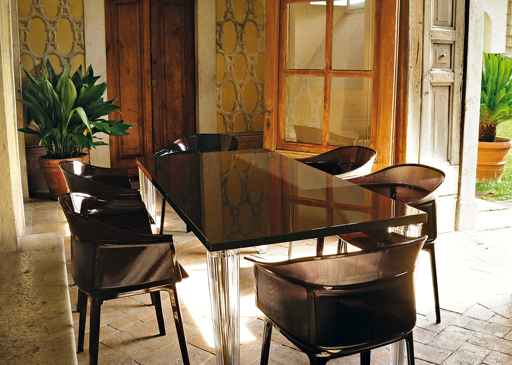 Papyrus Chair Set of 2 Crystal