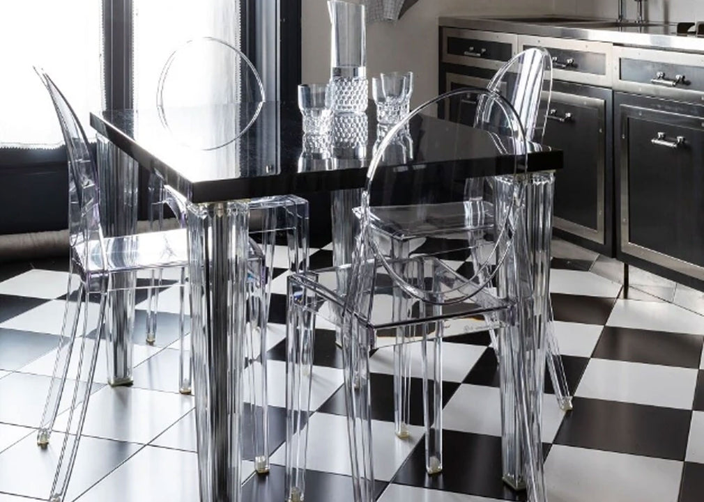 Victoria Ghost Chair Crystal