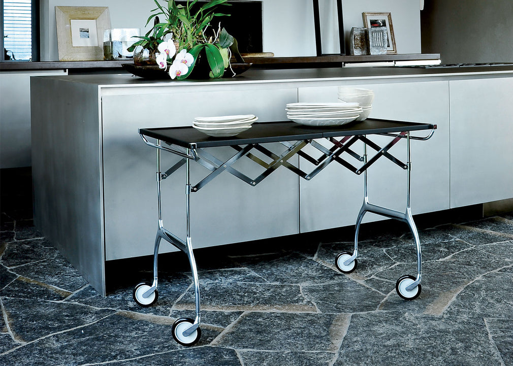 Battista Folding Trolley White