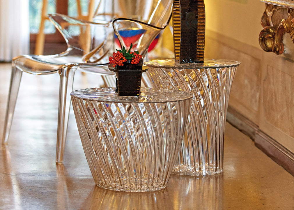 Sparkle Side Table Crystal