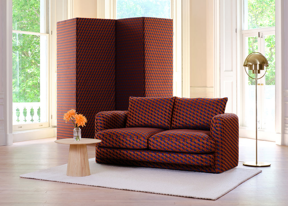 Rafi 2 Seater Sofa Orbella Pimpernel