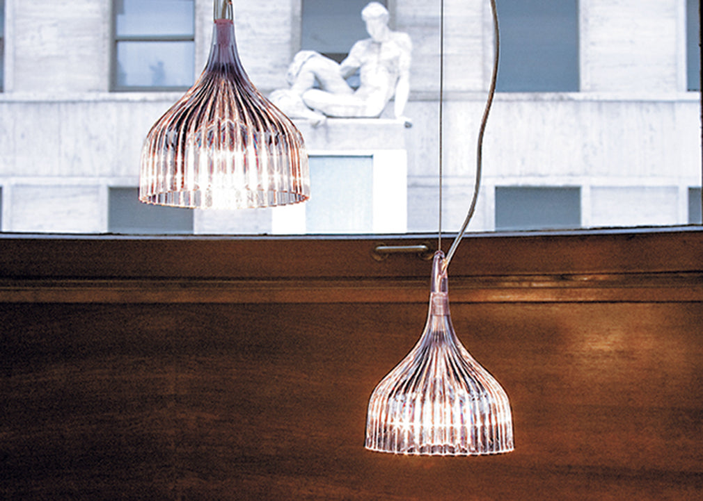 E' Pendant Light Transparent Yellow