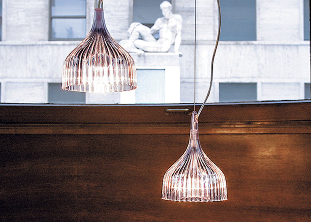 E' Pendant Light Transparent Yellow