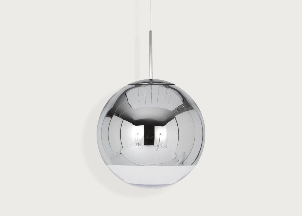 Mirror Ball LED Pendant Light Chrome / Small