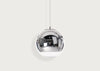 Mirror Ball LED Pendant Light Chrome / Small