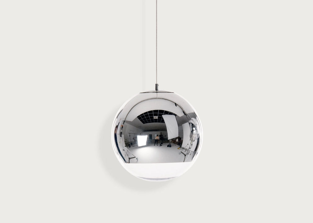Mirror Ball LED Pendant Light Chrome / Small