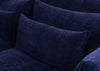 Mariposa 2 1/2 Seater Sofa Iroko Silver Grey