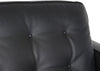 Hepburn Armchair Leather Grain Chocolate 066 / Natural