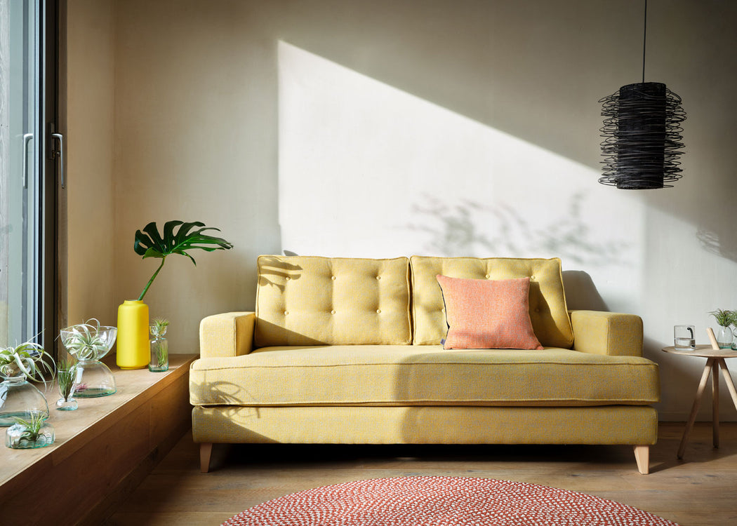 Mistral Loveseat Boucle Fern / Black