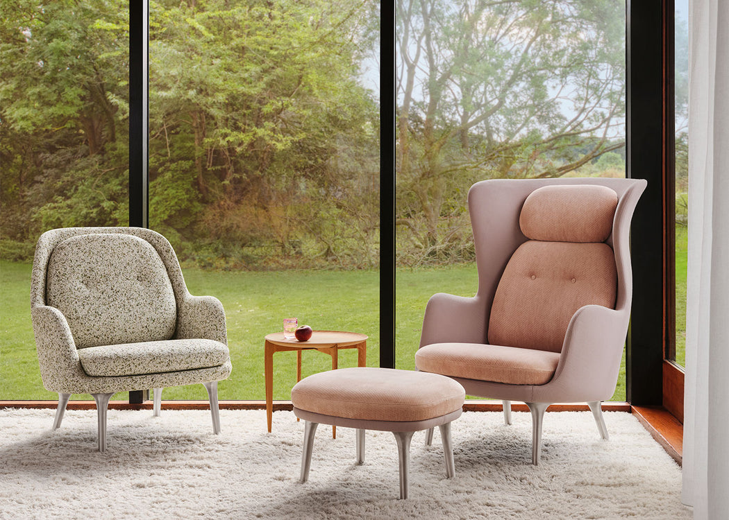 Ro Easy Chair Kvadrat Canvas 124
