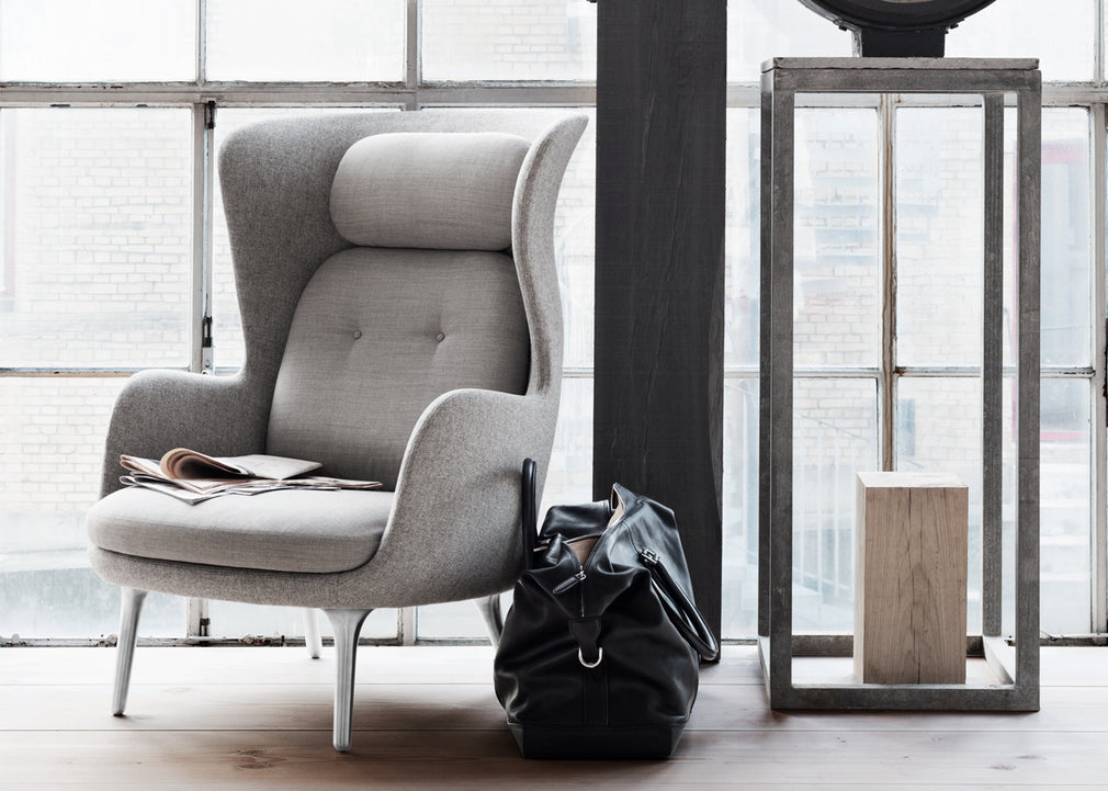 Ro Easy Chair Kvadrat Canvas 124