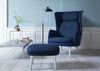 Ro Easy Chair Kvadrat Canvas 124