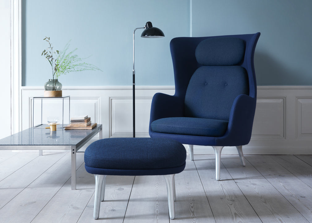 Ro Easy Chair Kvadrat Canvas 124