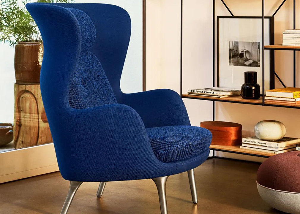 Ro Easy Chair Kvadrat Canvas 124
