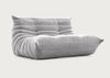 Togo Small Settee Alcantara Goya Red