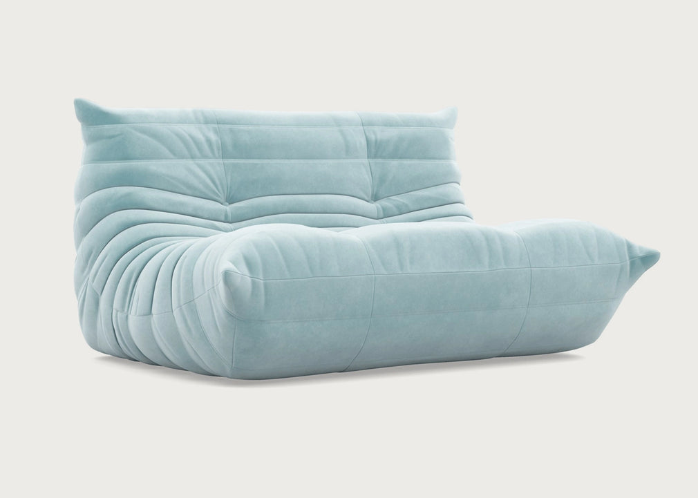 Togo Small Settee Alcantara Goya Red