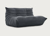 Togo Small Settee Alcantara Goya Red