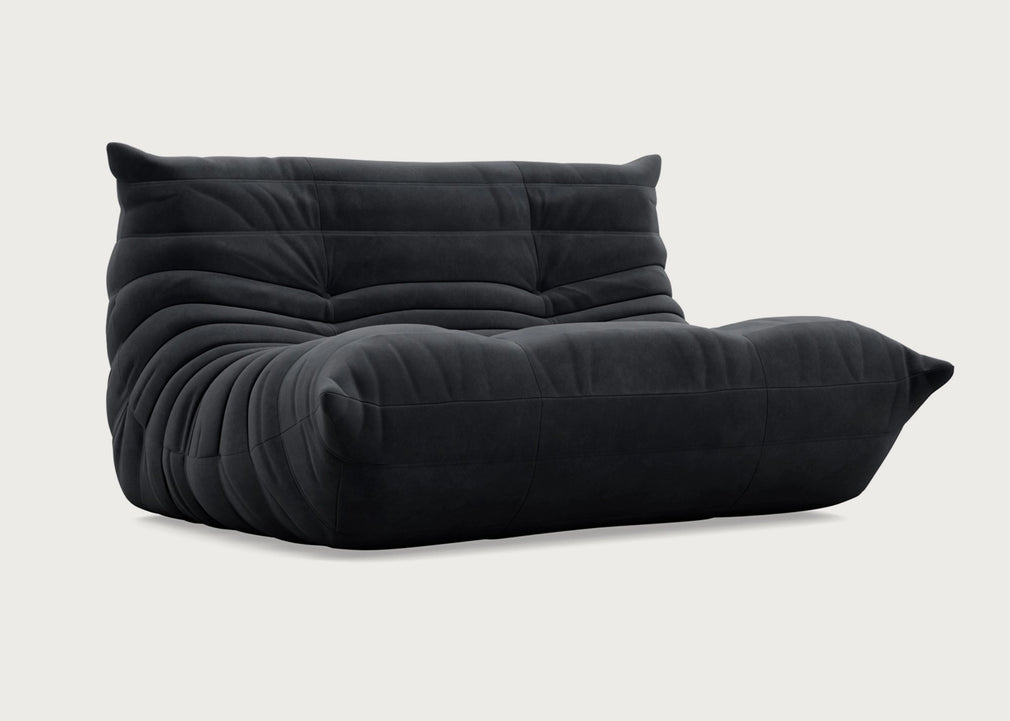 Togo Small Settee Alcantara Goya Red
