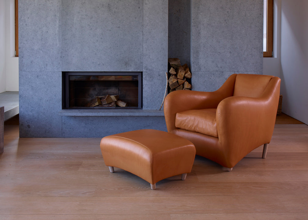 Balzac Armchair Melrose Marble