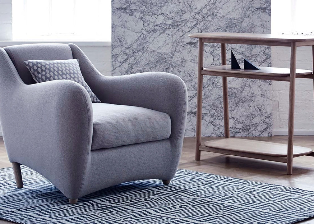 Balzac Armchair Melrose Marble