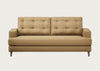 Mistral 3 Seater Sofa Loop Twill Fossil / Black