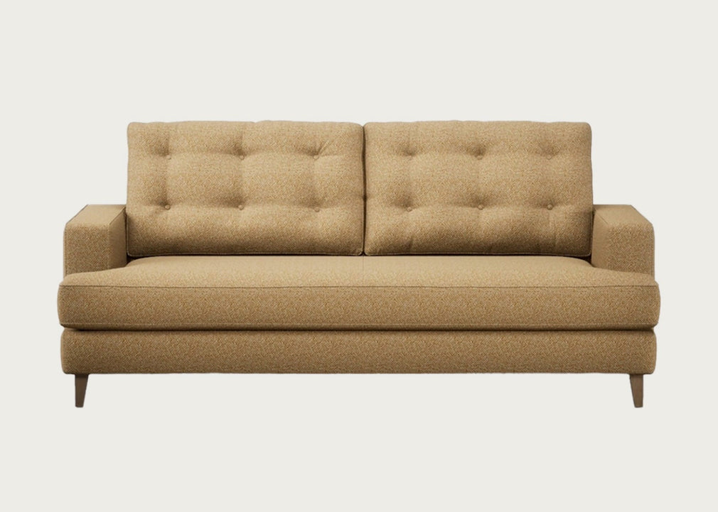 Mistral 3 Seater Sofa Loop Twill Fossil / Black