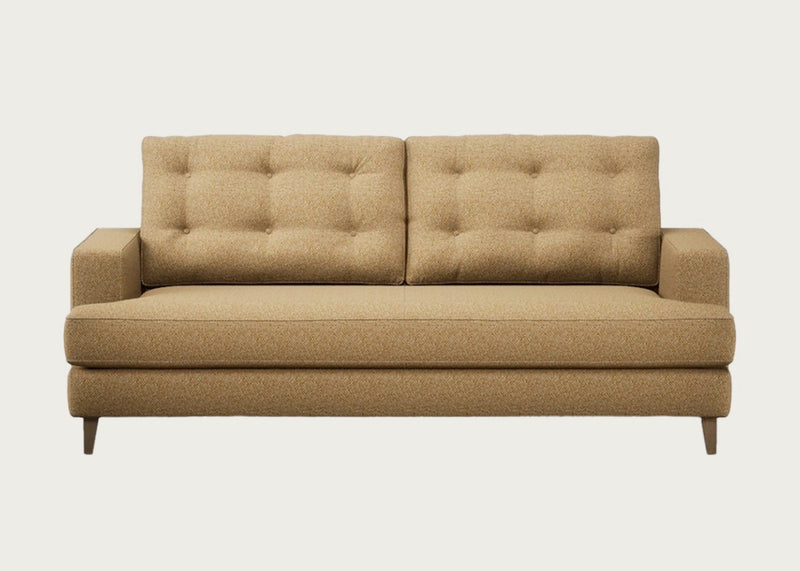 Mistral 3 Seater Sofa Loop Twill Fossil / Black