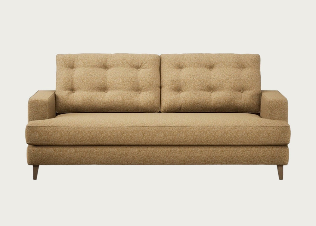 Mistral 3 Seater Sofa Capelo Linen-Cotton Sage / Black